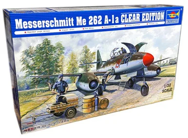 1/32 Trumpeter Messerschmitt Me262A1a Clear Edition German Fighter