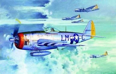 1/32 Trumpeter P47D Thunderbolt Bubbletop Fighter