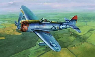 1/32 Trumpeter P47D Thunderbolt Fighter Late Version