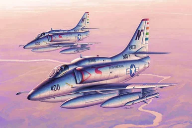 1/32 Trumpeter A4F Skyhawk Attack Aircraft