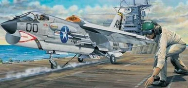 1/32 Trumpeter F8E Crusader Fighter