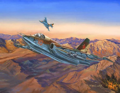 1/32 Trumpeter Sukhoi Su25 Frogfoot A Russian Fighter