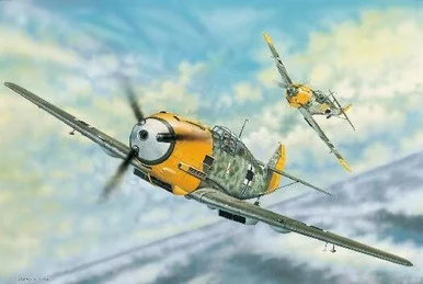 1/32 Trumpeter Messerschmitt Bf109E3 German Fighter