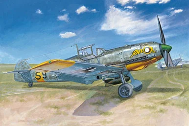 1/32 Trumpeter Messerschmitt Bf109E7 German Fighter/Bomber