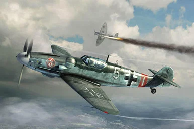 1/32 Trumpeter Messerschmitt Bf109G6 German Fighter Late Version