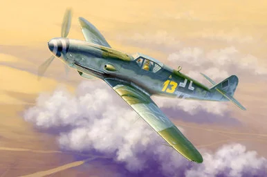 1/32 Trumpeter Messerschmitt Bf109K4 German Fighter