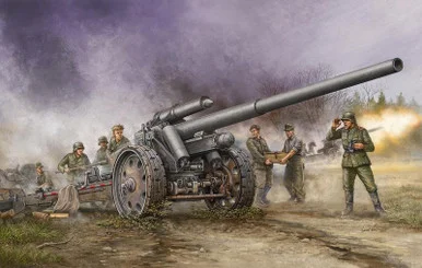 1/35 Trumpeter German 10.5cm s.K 18 Heavy Artillery Gun