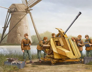 1/35 Trumpeter FLAK 43 (German 3.7cm anti-aircraft gun)