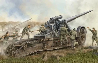 1/35 Trumpeter German 17cm s.K 18 Heavy Artillery Gun