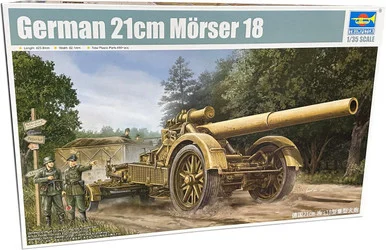 1/35 Trumpeter German 21cm Morser 18 Heavy Artillery Gun
