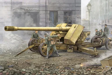 1/35 Trumpeter German 128mm Pak44(KRUPP)