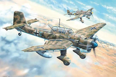 1/24 Trumpeter Junkers Ju-87R Stuka