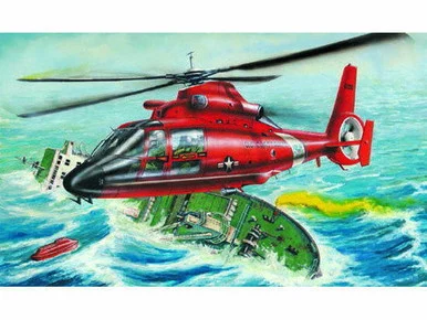 1/48 Trumpeter HH65A Dolphin Search & Rescue Helicopter