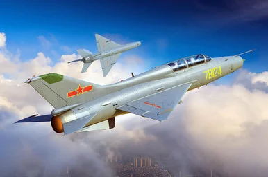 1/48 Trumpeter JJ-7A Trainer Plastic Model Kit