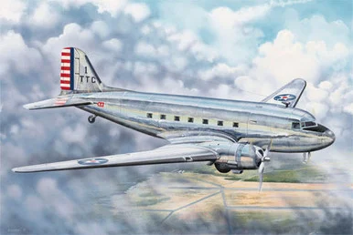 1/48 Trumpeter C48C Skytrain Transport Aircraft