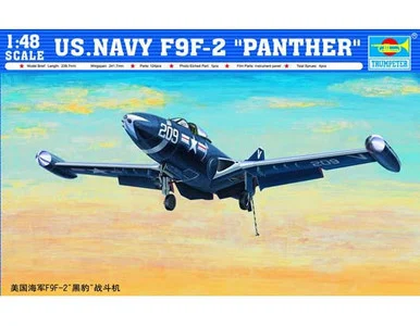 1/48 Trumpeter F9F2 Panther USN Fighter