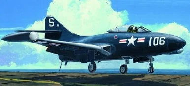 1/48 Trumpeter F9F3 Panther USN Fighter