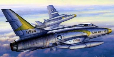 1/48 Trumpeter F100C Super Sabre Fighter