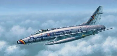 1/48 Trumpeter F100D Super Sabre Fighter