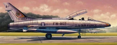 1/48 Trumpeter F100F Super Sabre Fighter