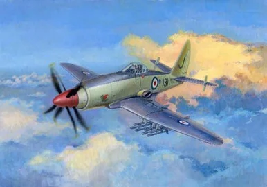 1/48 Trumpeter Wyvern S4 Early Version British Fighter