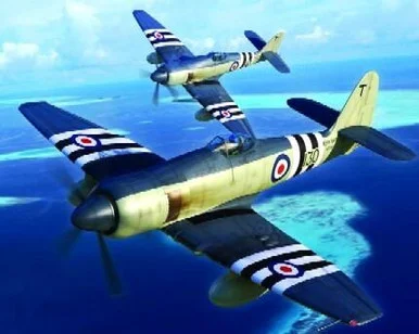 1/48 Trumpeter Hawker Sea Fury FB11 Fighter