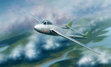 1/48 Trumpeter Vampire FB Mk 5 British Fighter
