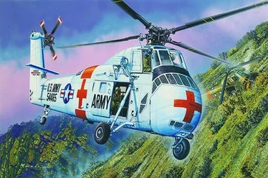 1/48 Trumpeter CH34 US Army Rescue Helicopter (Formerly Gallery Models)