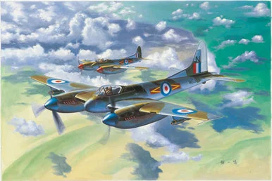 1/48 Trumpeter DeHavilland Hornet F3 Fighter