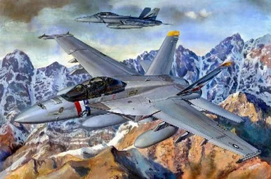 1/32 Trumpeter F/A18F Super Hornet Fighter