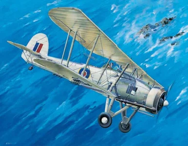 1/32 Trumpeter Fairey Swordfish Mk II WWII Biplane