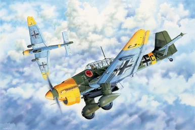 1/32 Trumpeter Junkers Ju87B2 Stuka German Ground Attack Aircraft