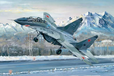 1/32 Trumpeter Russian MiG29UB Fulcrum Fighter