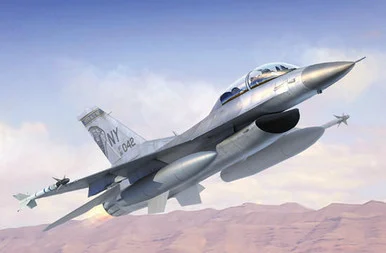 1/144 Trumpeter F16B/D Fighting Falcon Block 15/30 Aircraft