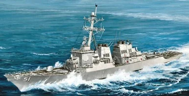 1/350 Trumpeter USS Arleigh Burke DDG-51 Guided Missile Destroyer