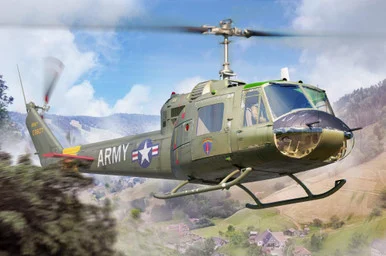 1/35 Trumpeter UH-1B Huey Helicopter Plastic Model Kit