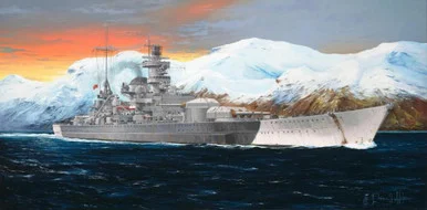 1/350 Trumpeter German Scharnhorst Battleship Plastic Model Kit