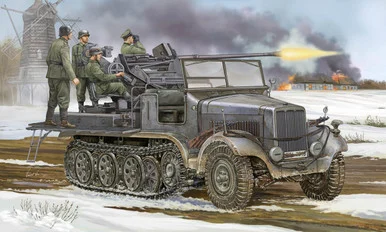 1/35 Trumpeter SD.KFZ.6/2 3.7CM Plastic Model Kit