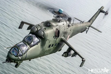 1/48 Trumpeter Mi24V Hind D Helicopter (New Tool)