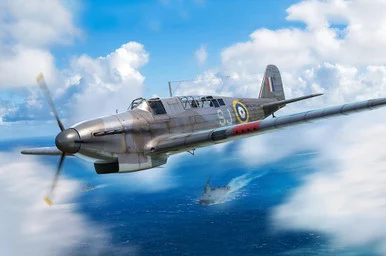 1/48 Trumpeter Fairey Fulmar MK.I Plastic Model Kit