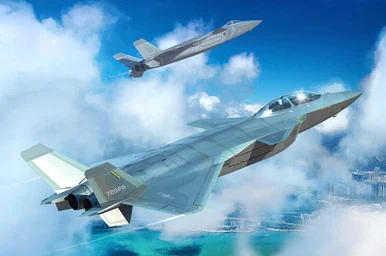 1/48 Trumpeter Chinese J-20S Mighty Dragon Plastic Model Kit