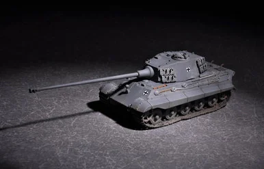 1/72 Trumpeter German King Tiger (Henschel turret) with 105mm kWh L/65