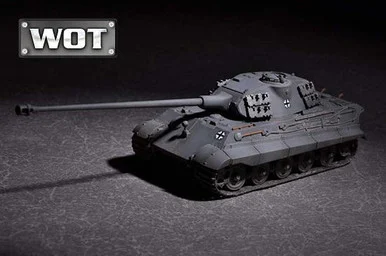 1/72 Trumpeter German King Tiger w/105mm KWK L/68 Model Kit