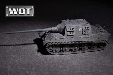 1/72 Trumpeter German JagdTiger with 128mm pal 44L-61