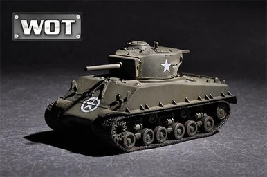 1/72 Trumpeter US M4A3E8 Tank w/105mm M4 Gun