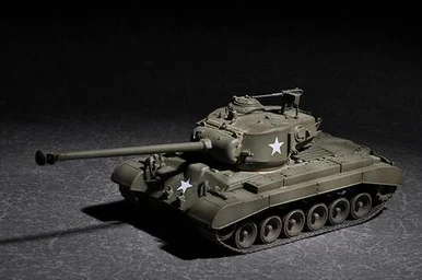 1/72 Trumpeter US M26 Heavy Tank w/90mm T15E2M2