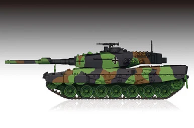 1/72 German Leopard 2A4 Main Battle Tank - Trumpeter