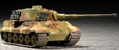 1/72 Trumpeter German SdKfz 182 King Tiger Tank (Henschel Turret)