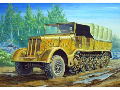 1/72 Trumpeter FAMO Heavy Halftrack Plastic Model Kit
