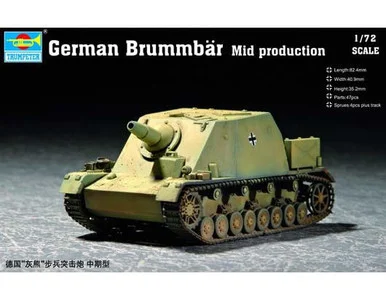 1/72 Trumpeter German Brummbar Mid production